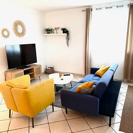 Apartamento Bel 3p, Calme Spacieux Lumineux Climatise *